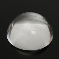60mm DIY Big Magnifying Glass Paperweight Dome Magnifiers Semi Crystal Ball - thumbnail