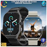 DT99 Smart Watch Compass Bluetooth Call Voice Female Assistant Blood Oxygen Waterproof 150 Sports Smartwatch miniinthebox - thumbnail