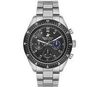 Beverly Hills Polo Club Men's Multi Function Black Dial Watch - BP3358X.350