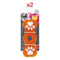 M-Pets Yummy Bone Dog Toy (Pack of 2)