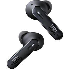 JBL Tune Beam True Wireless Noise Cancelling Earbuds, Pure Bass Sound, Bluetooth 5.3, Smart Ambient, 4-Mics Technology, VoiceAware, 48H Battery, Water and Dust Resistant,Ghost, (JBLTBEAMGBLK)