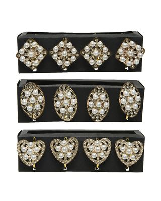 Homesmiths Christmas Napkin Ring Iron Champagne Assorted 1 Set Homesmiths Christmas Napkin Ring Iron Champagne Assorted 1 Set