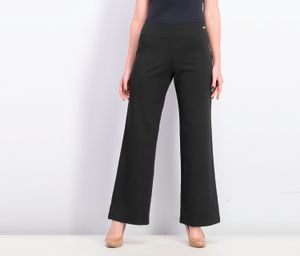 Womens Wide Leg Pants  Black