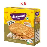 Shrimad Garlic Bhakhri 200g Pack of 6