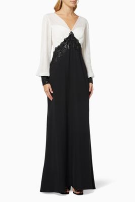 Sahn Gown in Chiffon Sahn Gown in Chiffon