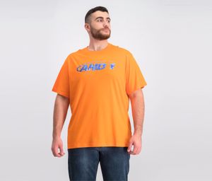 Mens All City Tee  Golden Poppy