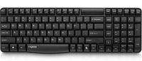 Rapoo Keyboard Wireless E1050 Black Arb - 11539