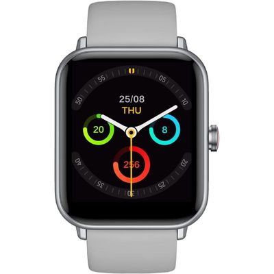 Swiss Military Alps 1 Smart watch,100 Songs Storage, Heart Rate, Stress, Blood Pressure, Oxygen level Monitoring, Water Resistance: IP67, Battery Life 5to7 Days, Compatibilit IOS/Android, Grey - SM-WCH-ALPS1-S-GRY ( UAE Delivery Only)