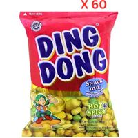 Ding Dong Hot And Spicy Super Mix Nuts - 100 Gm , Asinoauk30Ksud1916 (Asinoauk30Ksud1916) Pack Of 60 (UAE Delivery Only)