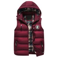 Hooded Thicken Winter Fall Cotton Coat Vest