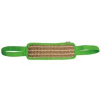 Outward Hound Jute Rope Tug Dog Toy, Green