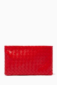 Pouch in Intrecciato Nappa
