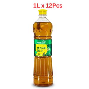 Nellara Mustard Oil 1L Pet Bottle Pack Of 12