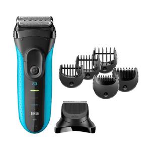 Braun Wet and Dry Electric Shaver | 3 in 1 Series 3 | SHAVER3010BT | Black Color