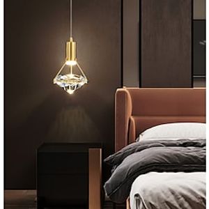 LED Pendant Light 13 cm Globe Design Circle Design Flush Mount Lights Acrylic Artistic Style Formal Style Modern Style Black Artistic Nordic Style 220-240V Lightinthebox