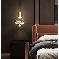 LED Pendant Light 13 cm Globe Design Circle Design Flush Mount Lights Acrylic Artistic Style Formal Style Modern Style Black Artistic Nordic Style 220-240V Lightinthebox - thumbnail