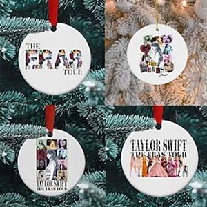 Christmas Ornament - - Gift For Fans - 3 Round - Christmas Gift Lightinthebox