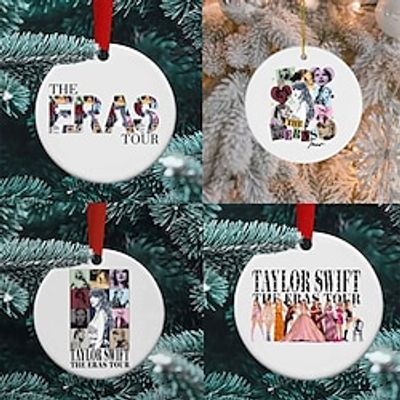 Christmas Ornament - - Gift For Fans - 3 Round - Christmas Gift Lightinthebox