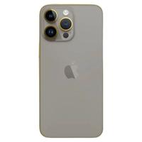 Mansa Design Custom iPhone 15 Pro Max 256GB - Silver Gold Natural