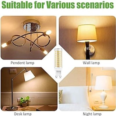 G9 LED Bulb Super Bright No Strobe Corn Lamp Non-Dimmable 7W Led Light Pack of 2/5/10 miniinthebox G9 LED Bulb Super Bright No Strobe Corn Lamp Non-Dimmable 7W Led Light Pack of 2/5/10 miniinthebox