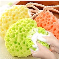 Honeycomb Bath Cotton Baby Bath Sponge Hydrophilic Non Latex Fun Rubbing Bath Cotton Lightinthebox