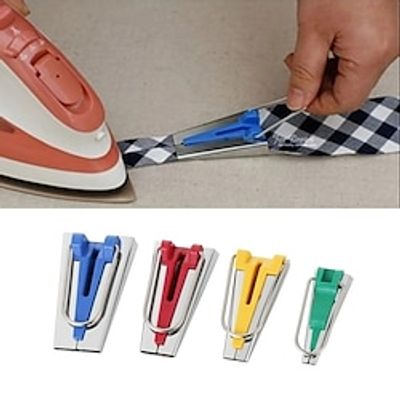 5PcsSet Bias Tape Maker Splicing Cloth Maker Binding Tool Overlocking Stitch Quilting Sewing Accessories Craft Lightinthebox