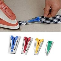 5PcsSet Bias Tape Maker Splicing Cloth Maker Binding Tool Overlocking Stitch Quilting Sewing Accessories Craft Lightinthebox - thumbnail