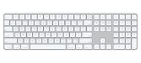 Magic Keyboard with Touch ID and Numeric Keypad for Mac models with Apple silicon - White Keys - English, MK2C3