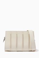 Whitc Crossbody Bag in Leather Whitc Crossbody Bag in Leather