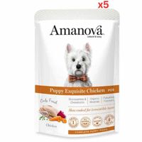 Amanova Wet Puppy Exquisite Chicken - 100G (Pack Of 5)