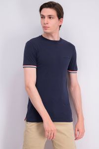 Mens Basil T-Shirt  Navy