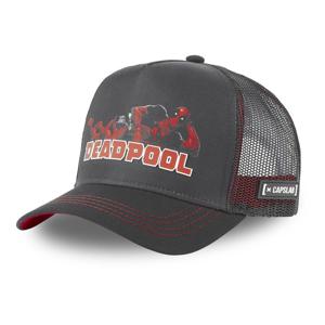 Capslab Marvel Deadpool 3 Unisex Adults' Trucker Cap - Red