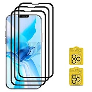 [32 Pack] Phone Screen Protector  Camera Lens Protector For Apple iPhone 14 Pro Max 14 Plus 13 12 11 Pro Max Mini SE Tempered Glass High Definition (HD) 9H Hardness Scratch Proof Smart Touch Lightinthebox