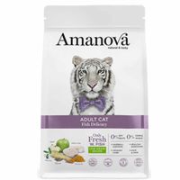 Amanova Dry Adult Cat Fish Delicacy White Fish - 1.5Kg - thumbnail