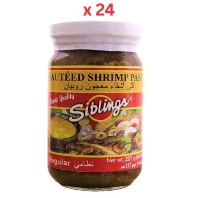 Siblings Sauteed Shrimp Paste Regular 227G Pack of 24