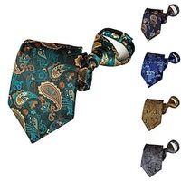 Men's Ties Neckties Work Print Formal Business Lightinthebox - thumbnail