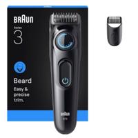 Braun Series 3 Beard Trimmer, Easy & Precise Trim With 20 Length Settings, +2 Styling Tools & Accessories - BT 3500