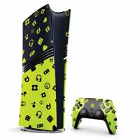 Merlin Craft Customized Painted Playstation 5 Pro 2TB Digital Console The Rocker