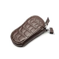 Portable PU Leather Key Holder Heart-shaped Casual Clutch Wa