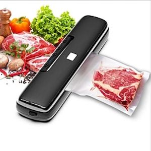 StarFire Household Vacuum Sealing Machine Kitchen Preservation Sealing Machine Dry And Wet Small Food Plastic Sealing Vacuum Packaging Machine Including 15 Bags European And American Standards miniinthebox