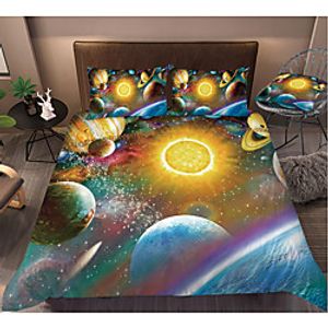 Colorful Tie Dye Duvet Cover Set Boho Hippie Bedding Set Rainbow Tie Dyed Comforter Cover Queen 3 Pieces for Kids Teens Adults 1 miniinthebox