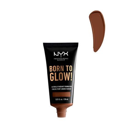NYX Born To Glow Naturally Radiant Foundation Deep Rich 30ml