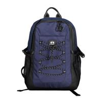 La Martina Blue Polyester Backpack - LA-20565