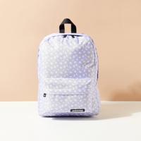 Mistotes Printed Backpack with Adjustable Straps and Zip Closure