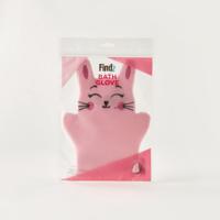 Findz Bunny Shaped Textured Bath Glove