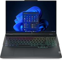 Lenovo Legion Pro 7 16IRX8H Gaming Laptop, 13th Gen, Intel Core i9-13900HX, 16inch WQXGA, 1TB SSD, 32GB RAM, 12GB NVIDIA GeForce RTX 4080, Windows 11 Home, English & Arabic Keyboard, Grey - 82WQ007EAX - thumbnail