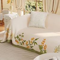Sofa Cover Fabric with a Premium Feel, All Inclusive, All Season Universal, And Can Be Spread and Covered with Cream Wind. New Anti Cat Scratch Sofa Cover Fabric miniinthebox