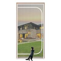 Magnetic Screen Door Fit Door Size, Screen Size Strong Magnets Door Mesh, Reinforced Fiberglass Door Net for Patio Door, Front Door Lightinthebox - thumbnail