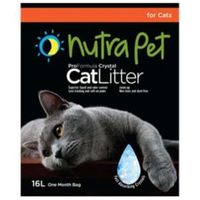 Nutrapet Cat Litter Silica Gel 16L Non - Scented