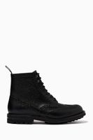 Mac Farlane 2 Lace-Up Boots in Grained Leather Mac Farlane 2 Lace-Up Boots in Grained Leather